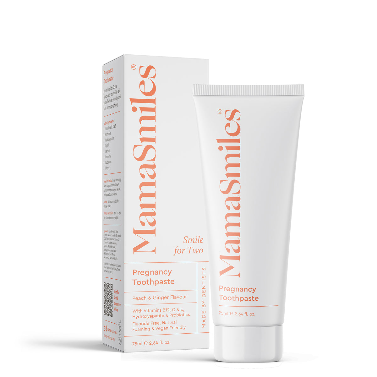 Pregnancy Toothpaste | Peach & Ginger Flavour